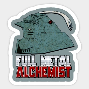 Full Metal (Alchemist) Jacket Sticker